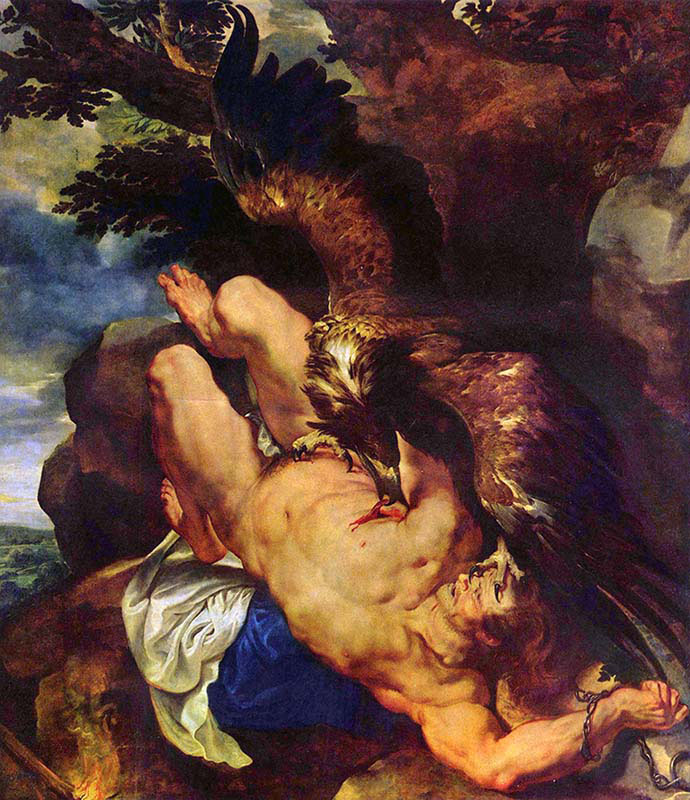 Manacled Prometheus